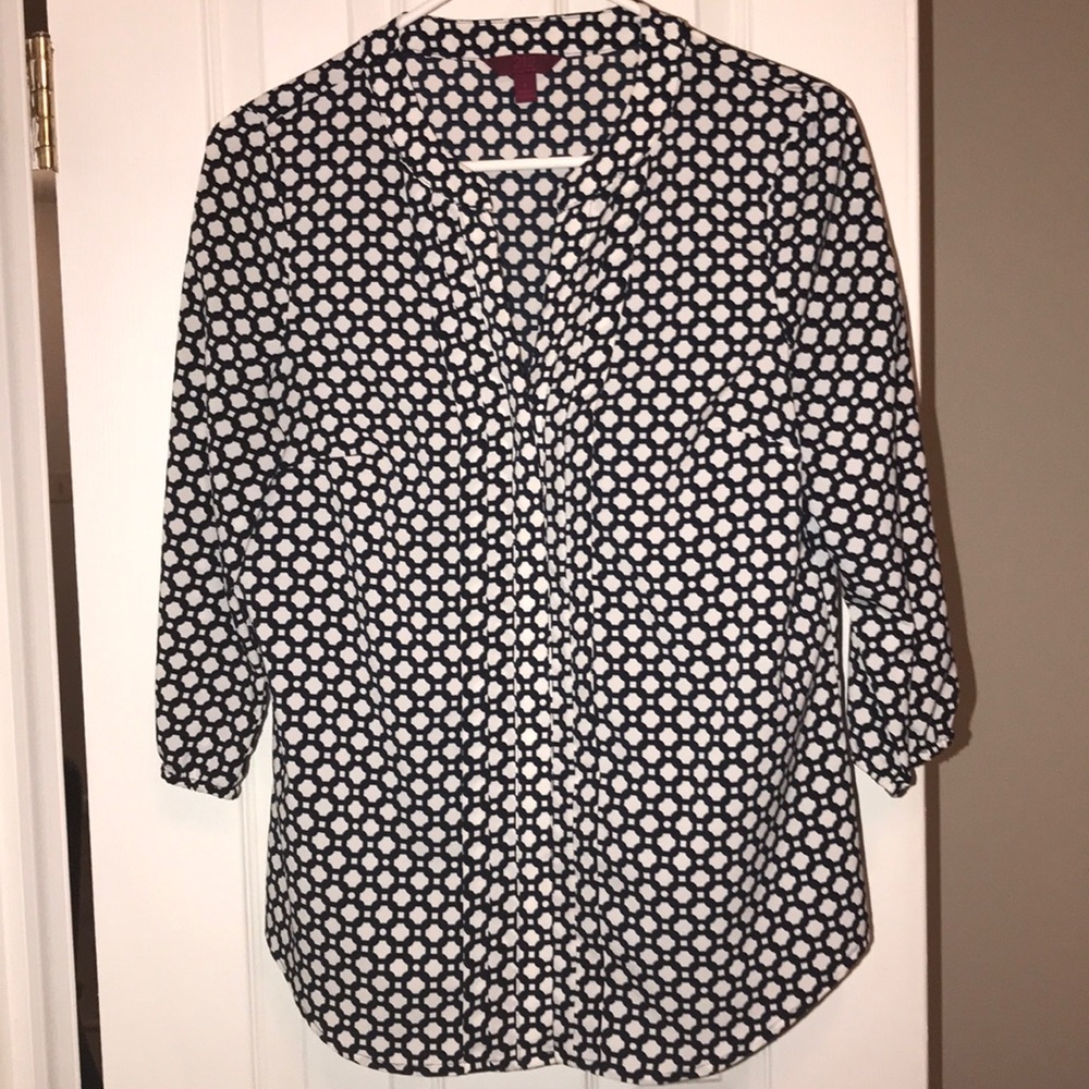 3/4 sleeve blouse